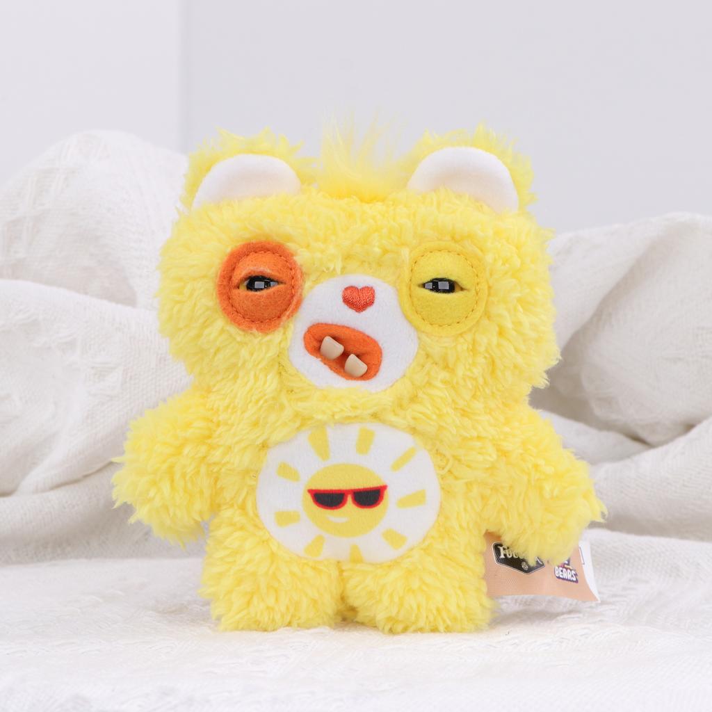 Уродливый Милый Зубастый Монстр Плюшевый Подвеска Слепой Коробка Забавный Ворчливый Любящий Медведь Мягкая Игрушка Брелок Подарок