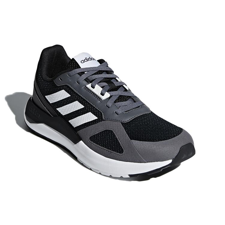adidas Neo Run80s 'Черный Серый Белый' BB7435