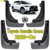 4x Mudflaps For Toyota Corolla Cross Mud Guards Flaps Splash Guards Mudguards Fender Front Rear Car Accessories
