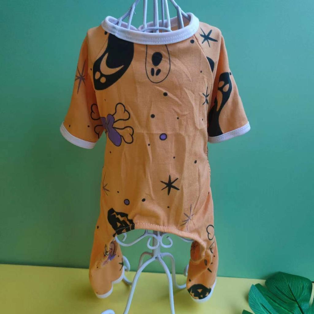 Spring and Autumn Dog Clothes Four-legged Cat Small Medium Dog Teddy Chihuahua Little Yellow Duck Pet Clothes