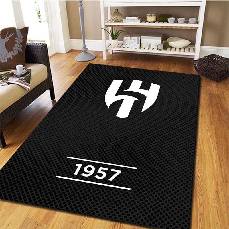 Al-Hilal Saudi FC Carpet Rug for Living Room Bedroom Home Sofa Decoration,Kids play Non-slip Floor Mat