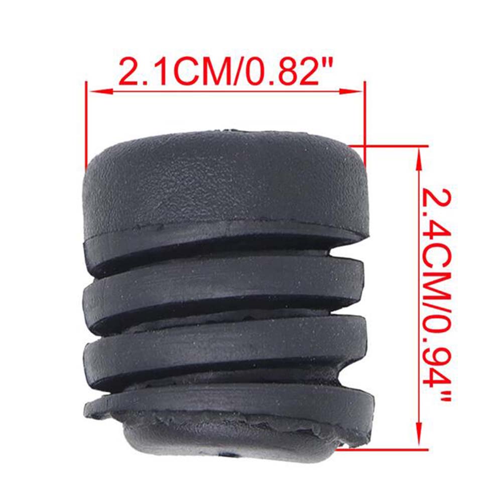 2PCS Car Rear Trunk Lid Rubber Mounting Trim Bush Buffer 65822-01M00 For Nissan