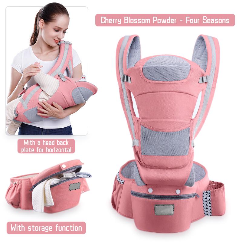 Рюкзак-кенгуру для новорожденных, безопасный, дышащий, эргономичный, регулируемый, слинг-рюкзак, PouchA