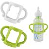 Set of 2 Universal Baby Bottle Baby Bottle Wide Mouth Heat Soft Easy To Baby Bottle Accessories Handles, Grips, Grips, Multi-Color, Multi-Function,