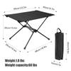 WESTTUNE Camping Folding Table Lightweight 1680D Oxford Roll-Up Table Portable Aluminum oy Tourist Tables for Outdoor Picnic
