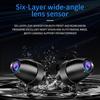 HD WiFi GPS Motorcycle Dashcam, Dual-Channel Front and Rear Cameras, Black Box Video Recorder for Motorbike Riding