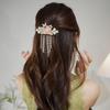 Exquisite Fresh Flower and Butterfly Tassel Hairpin - Perfect for Hanfu or Cheongsam Styles