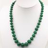2023 8-20mm Natural Dark Green Jade Chalcedony Beads Necklace Faceted Women Girl Stone DIY Fashion Jewelry Making Design Christmas Gifts