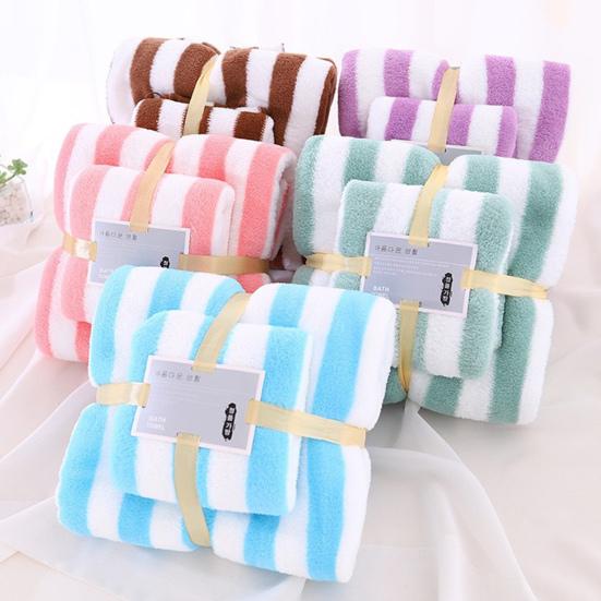 Yousheng Quick Dry Bath Towel Super Soft Friendly To Skin Absorbent Multicolor Shower Towel Face Towel Bathroom Supplies
