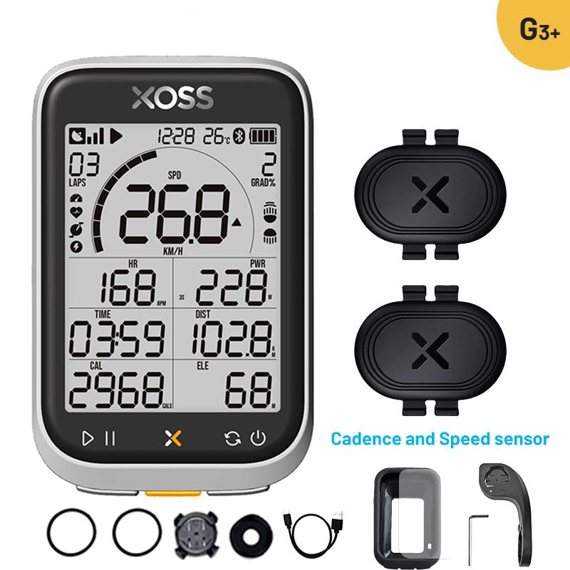 XOSS g3 g3Plus Велокомпьютер Беспроводной GPS Спидометр для Велосипеда Дорожный Велосипед MTB Водонепроницаемый ANT+ Каденс Скорость Умный Велокомпьютер