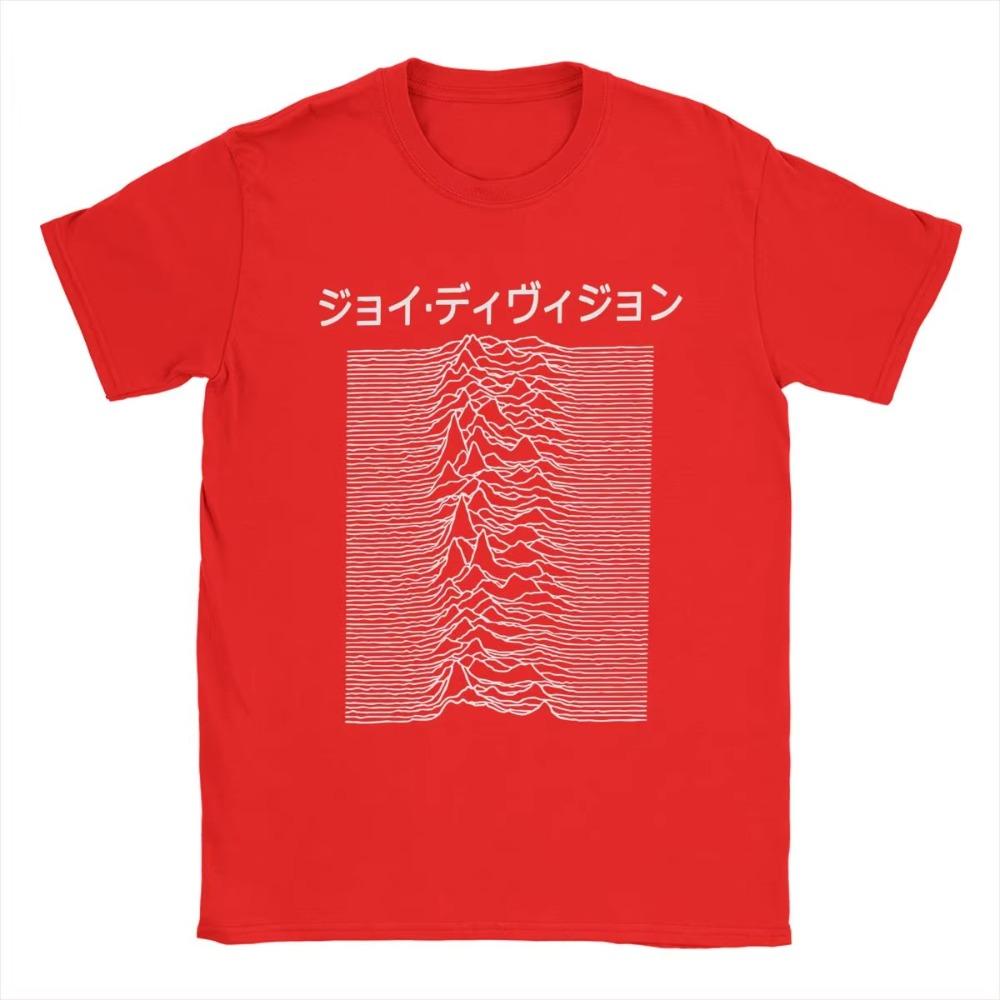 Joy Division Japan Мужская футболка Винтажная футболка Футболка с коротким рукавом и круглым вырезом 100% Идея для подарка Одежда