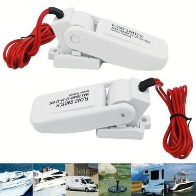 12-24-32В Автоматический электрический насос для откачки воды из трюма Лодка Морской поплавковый выключатель Контроллер уровня воды Выключатель с датчиком потока