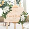 2Pcs Artificial Floral Swag Wedding Arch Flowers Home Decoration Decor for