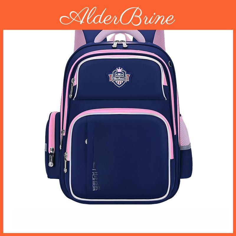 Boys And Girls Student Backpack With Antislip Shoulder Straps And Durable Oxford Material For School Travel