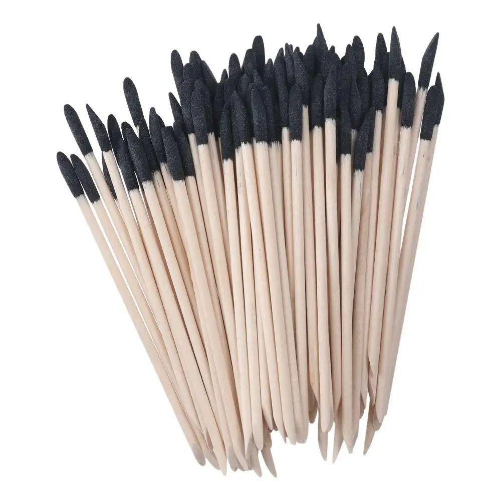 100 шт. прецизионных шлифовальных палочек Matchstick Design 150 GritIdeal Rust Removal Stick Wood Hobby