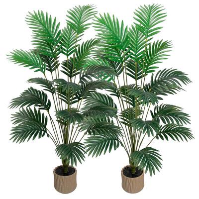 Искусственная пальма арека с горшком и листьями для декора помещений/улиц – Имитация дерева бонсай