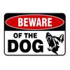 Beware Of The Dog Iron Sign, There Are Dogs Metal Sign