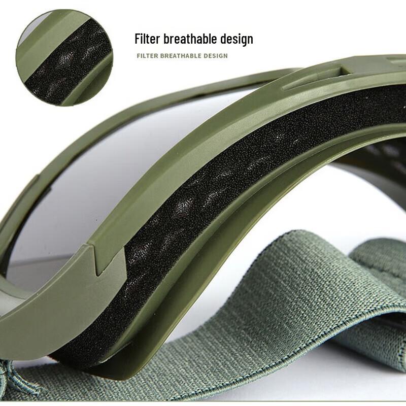 RK2 Tactical Goggles with 3 Lenses