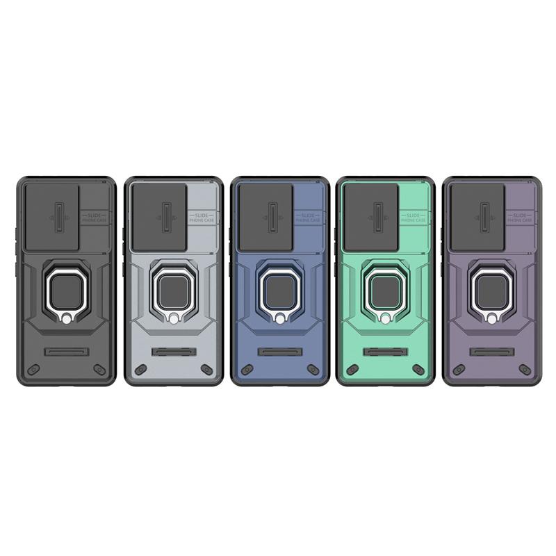 Для Poco F6 Чехол Обложка Poco F6 F 6 Capas Противоударный ПК Бампер Задняя Броня Защита Объектива Камеры Кольцо-Держатель Fundas Xiaomi Poco F6