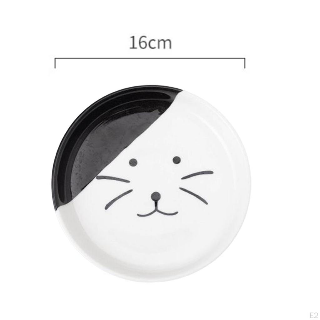 Миска для кошки, Керамические миски для питомцев, Наклонная приподнятая подставка для еды и воды, Кормушка, Идеальная