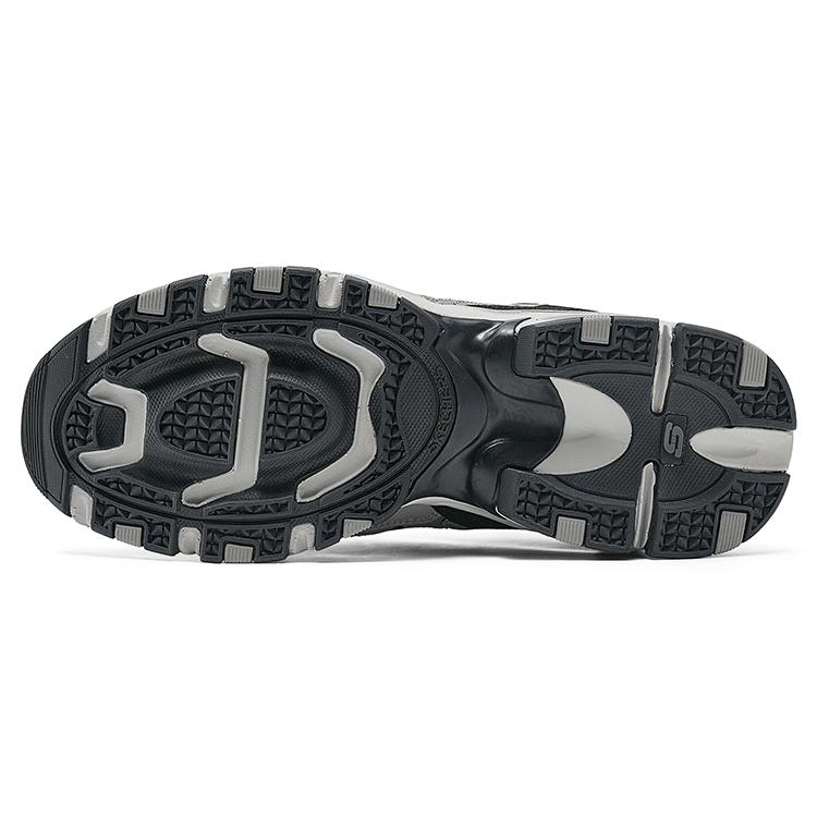 Skechers Vigor 2.0 Удобные Мягкие Низкие Функциональные Обувь для Улицы Мужская Обувь Серо-Черный 237125-CCBK