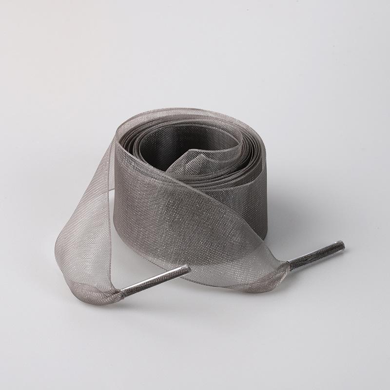 Новые плоские шелковые шнурки шириной 2,3 см, сетчатые шнурки для кроссовок, веревочные шнурки для обуви 100/120/140/160 см, аксессуары для обуви