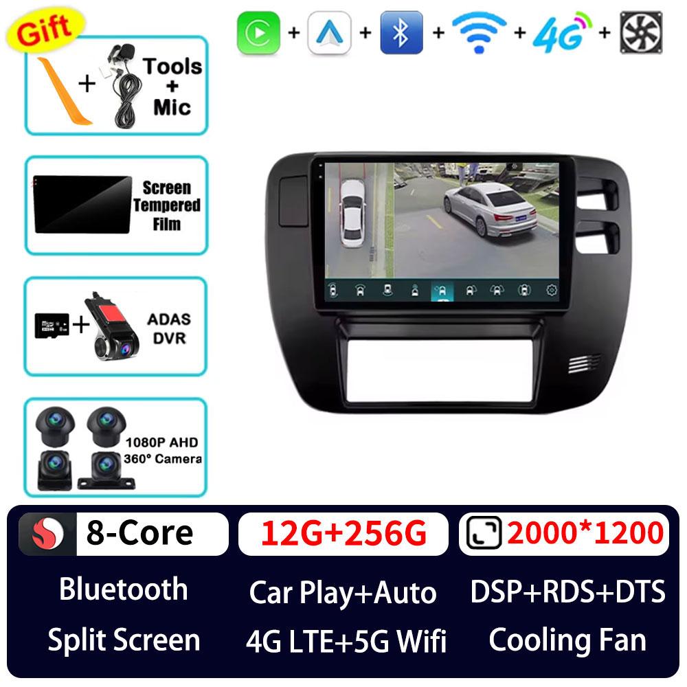 Autoradio Android 16 pour Nissan Patrol 1997 - 2005 RHD, Navigation GPS, Lecteur Multimédia, Android Auto, Carplay, sans 2din, Wifi 5G, DSP