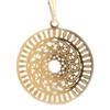 Les Trésors De Lily [L4356] - Gold Plated 'Carmen' Pendant (mandala) - 30 Mm