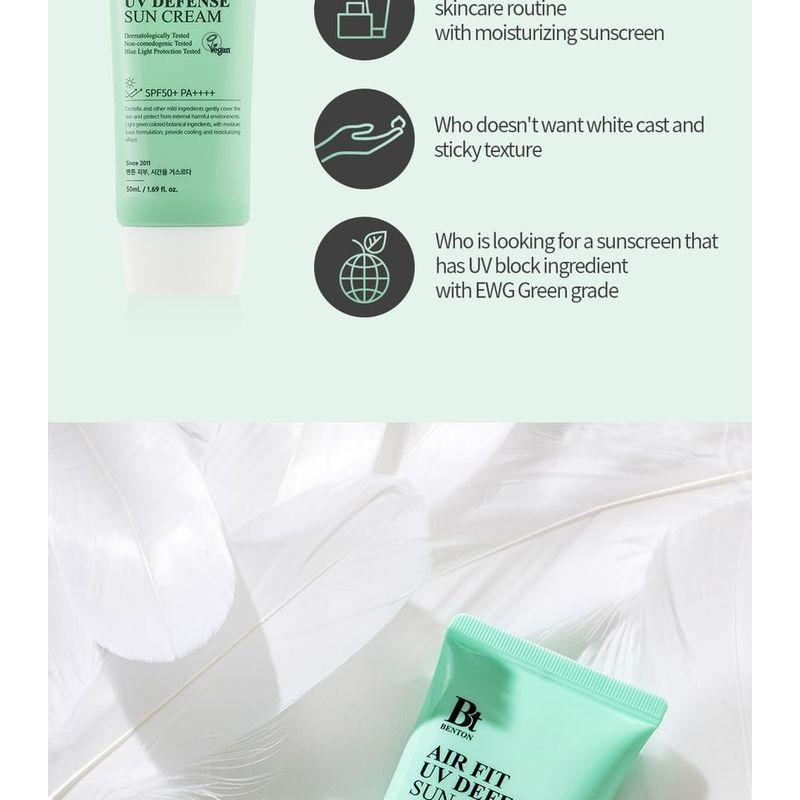 Benton - Air Fit UV Defense Sun Cream