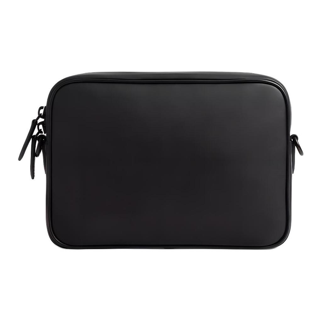 Coach Charter 24 Zipper Closure External Magnetic Snap Pocket Leather Crossbody Bag Medium Women bags Black CR725-BLK