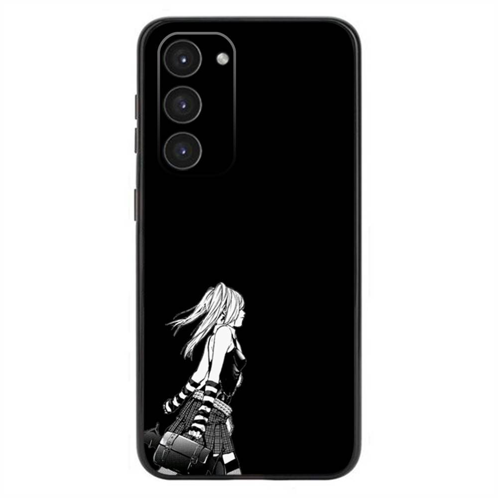 Чехол для телефона Misa D-Death N-Note для Samsung Galaxy A20, 21s, 22, 31, 32, 52, 53, 72, 73, 80, 91, Мягкий силиконовый, Черный