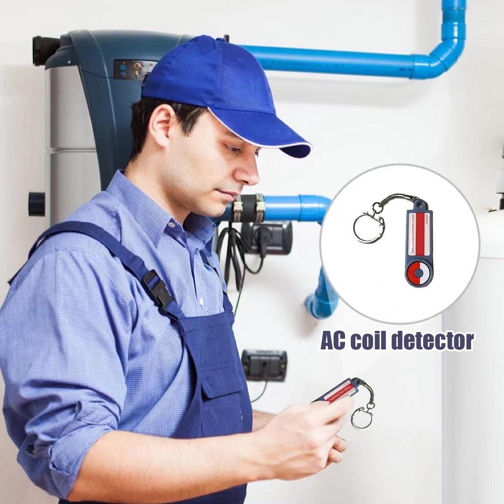 Детектор катушки переменного тока Детектор утечки хладагента переменного тока Сверхпрочное обнаружение с брелоком для дома, коммерческого оборудования, промышленного обслуживания