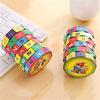 Cylindrical V-cube 6 Numbers Magic Cube Toy Puzzle Game Gift Stickers Numbers