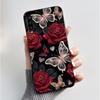 For TCL L10 Pro Case Luxury Fashion Butterfly Flower Black Soft TPU Silicone Back Cover for TCL L10 Pro L10Pro Phone Case Bumper