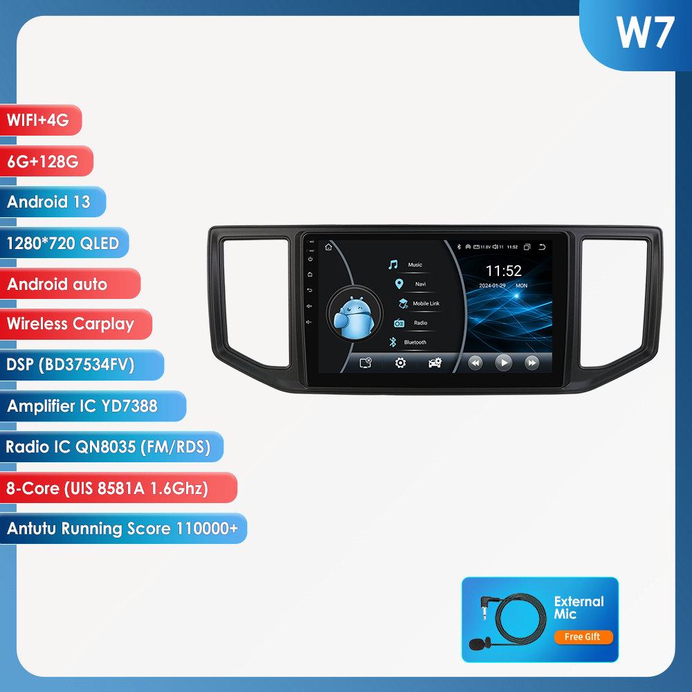 OSSURET Snapdragon 6115 Android Автомагнитола Плеер Интеллектуальный Экран для VW Volkswagen Crafter 2017-2021 Carplay Auto 2DIN Автомобильная Мультимедиа Авторадио