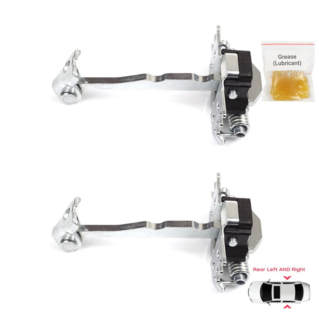 EDP1259-1 2 Pieces Rear Left AND Right Door Catch Hinge Brake Stop Check Strap Limiter for Renault Espace MK4 J81 JK0/1 2002-2015 8200070661