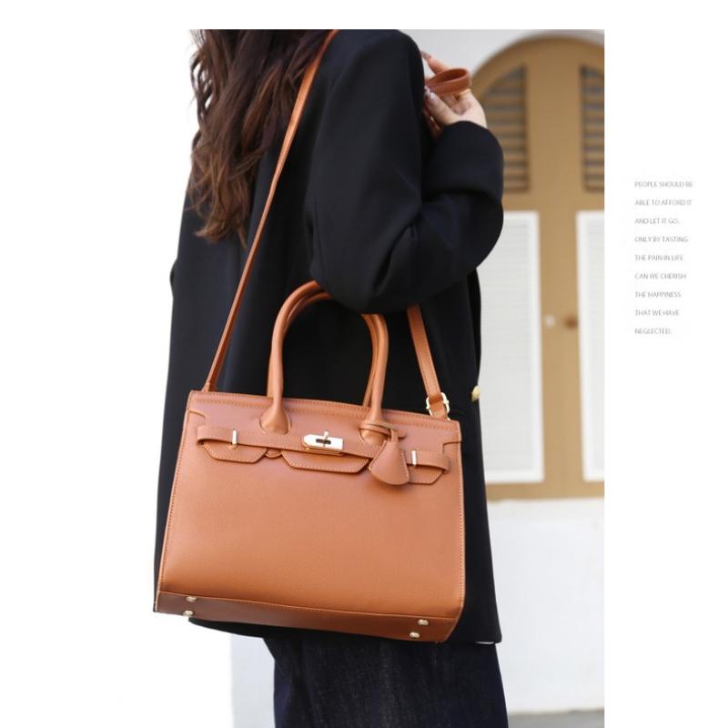 New Tote Bag Fashionable Trendy Handheld Simple Single Shoulder Commuter Bag Crossbody Bag