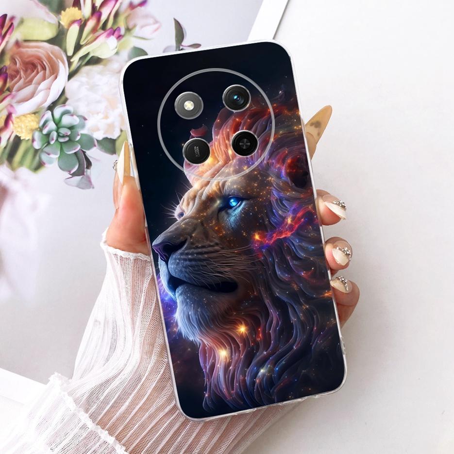 Чехол для Honor X9C Крутой Модный Чехол с Рисунком Животных Мягкий Силиконовый Чехол для Телефона Для Honor X9C Smart X 9C HonorX9C Задняя Крышка Сумки