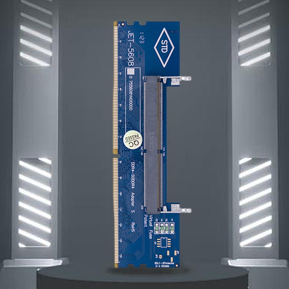 1/2 шт. Адаптер для ноутбука на настольный ПК SO-DIMM на PC DIMM DDR3 DDR4 Оперативная память ОЗУ Разъем для оперативной памяти ноутбука Карта памяти