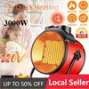Электрический обогреватель 3000 Вт Керамический тепловентилятор Портативный керамический тепловентилятор Pemanas Kipas Seramik