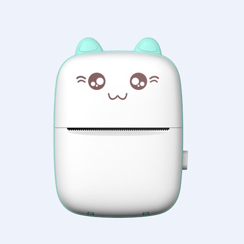 Портативный студенческий мини-термопринтер для фотографий и этикеток