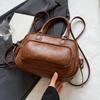 Small Cute PU Leather Crossbody Bags with Short Handle for Women 2024 Winter Luxury Fashion Shoulder Bag Handbags