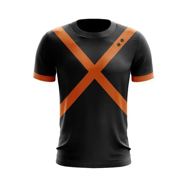 Летний круглый вырез 3D принтованный топ модные повседневные мужские спортивные футболки с коротким рукавом