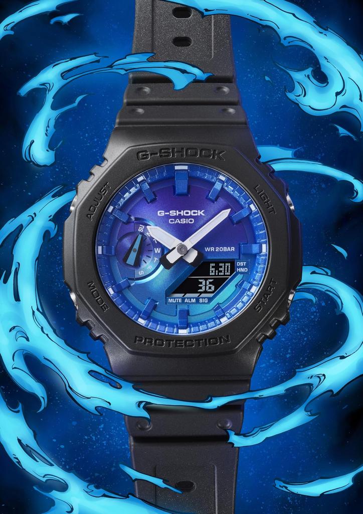 Watch Inside Series Black [Casio] G-Shock []Flame GA-2100FL-1AJF Men's
