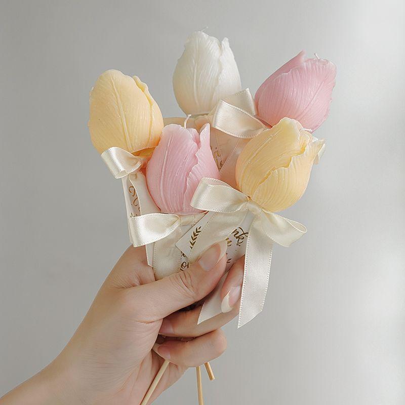 Tulip-Scented Candles: Practical Gift Ideas for Bouquets and Creative Birthday Presents
