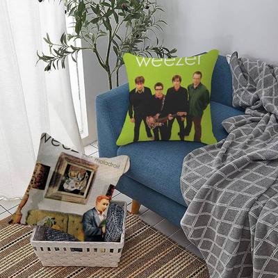 Weezer Музыкальная Группа Офисная Подушка Наволочка Автомобильная Подушка ЧехолXCM Подушка под Пояс Диванная Подушка Чехол