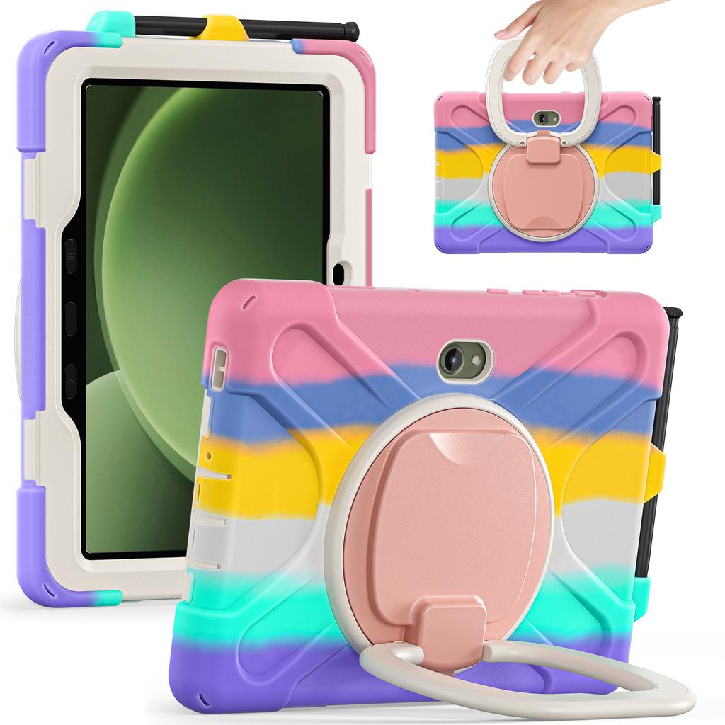 Чехол для Samsung Galaxy Tab Active5 Pro X350/X356B/Active Pro T540/T545/T547/Active4 Pro T630/T636, TPU + PC + Силиконовый Чехол, Подставка