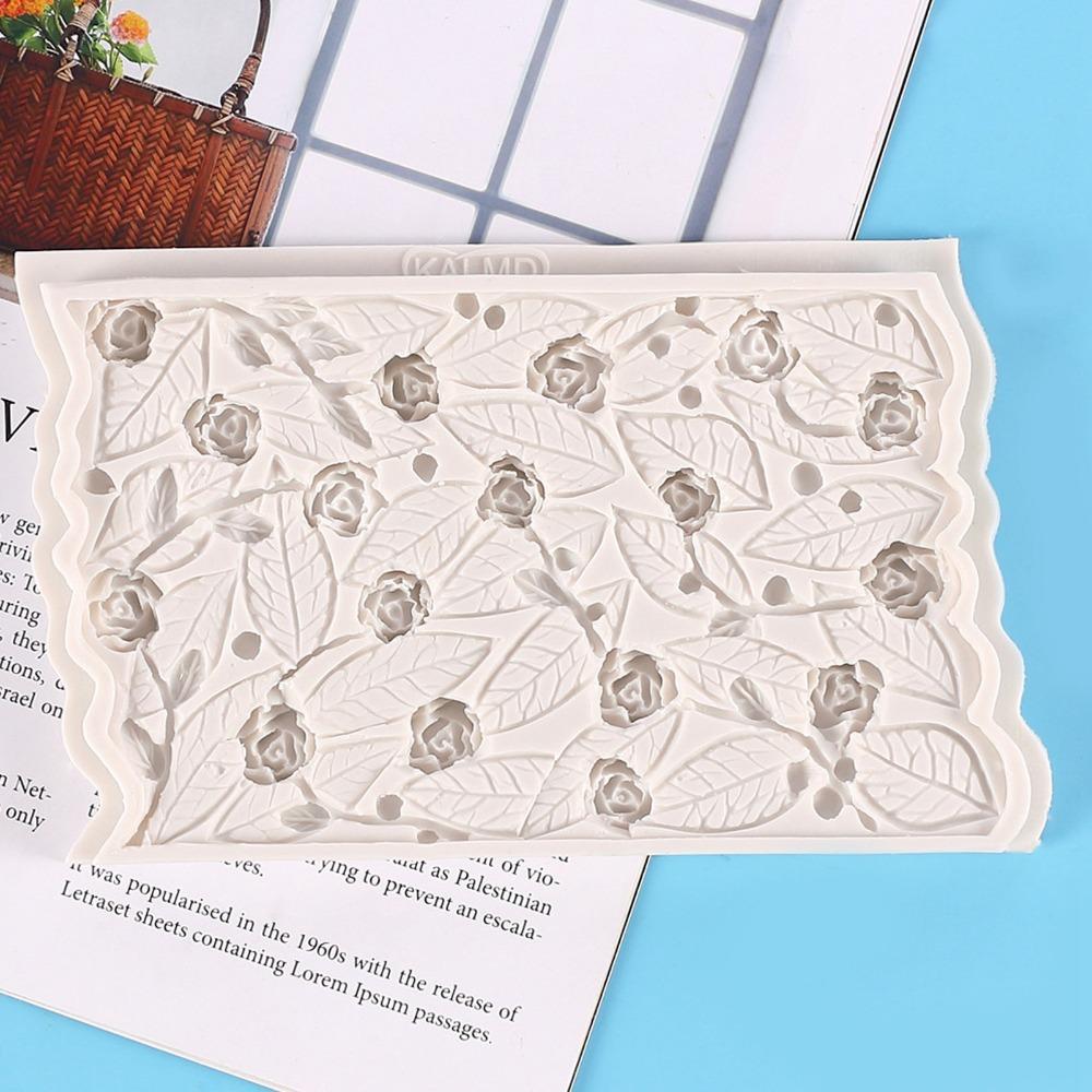 Flexible Non-Stick Fondant Cake Decorating Mold Sugar Craft Mold Soap Resin Clay Crafting