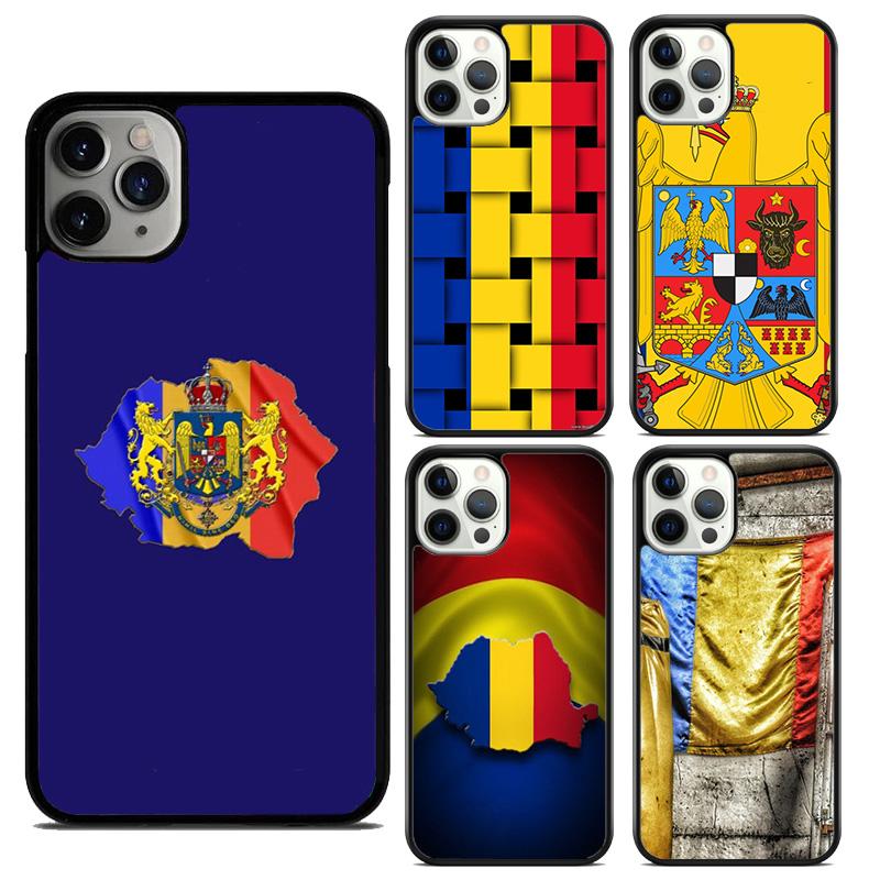 Чехол для телефона с флагом Румынии для iPhone 16 15 14 plus XS XR 11 12 mini 13 pro max coque Shell Fundas