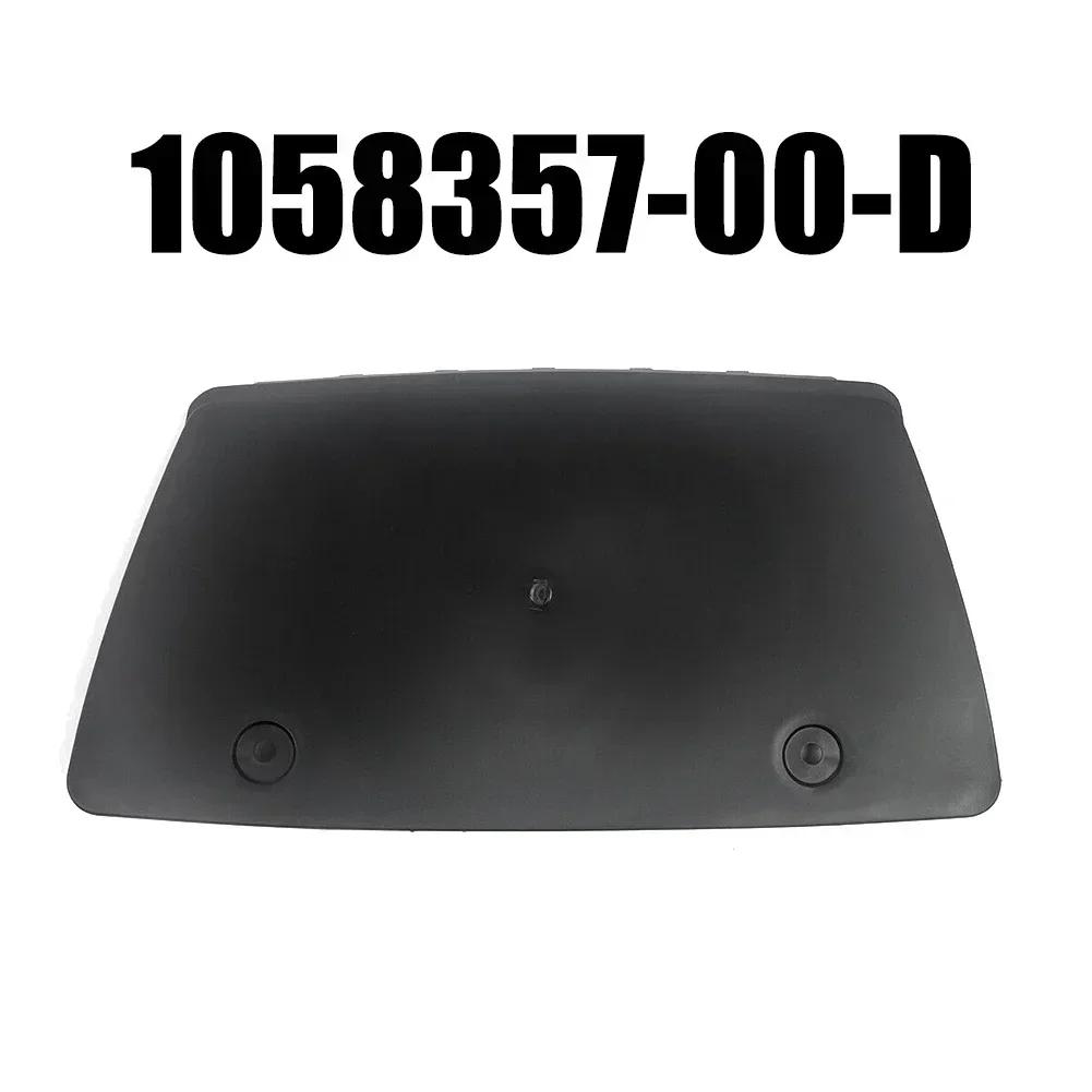 Unit Direct Fit 2016-21 Задний бампер Диффузор Крышка фаркопа Крышка 1058357-00-D Plug And Play Задний бампер Черная крышка